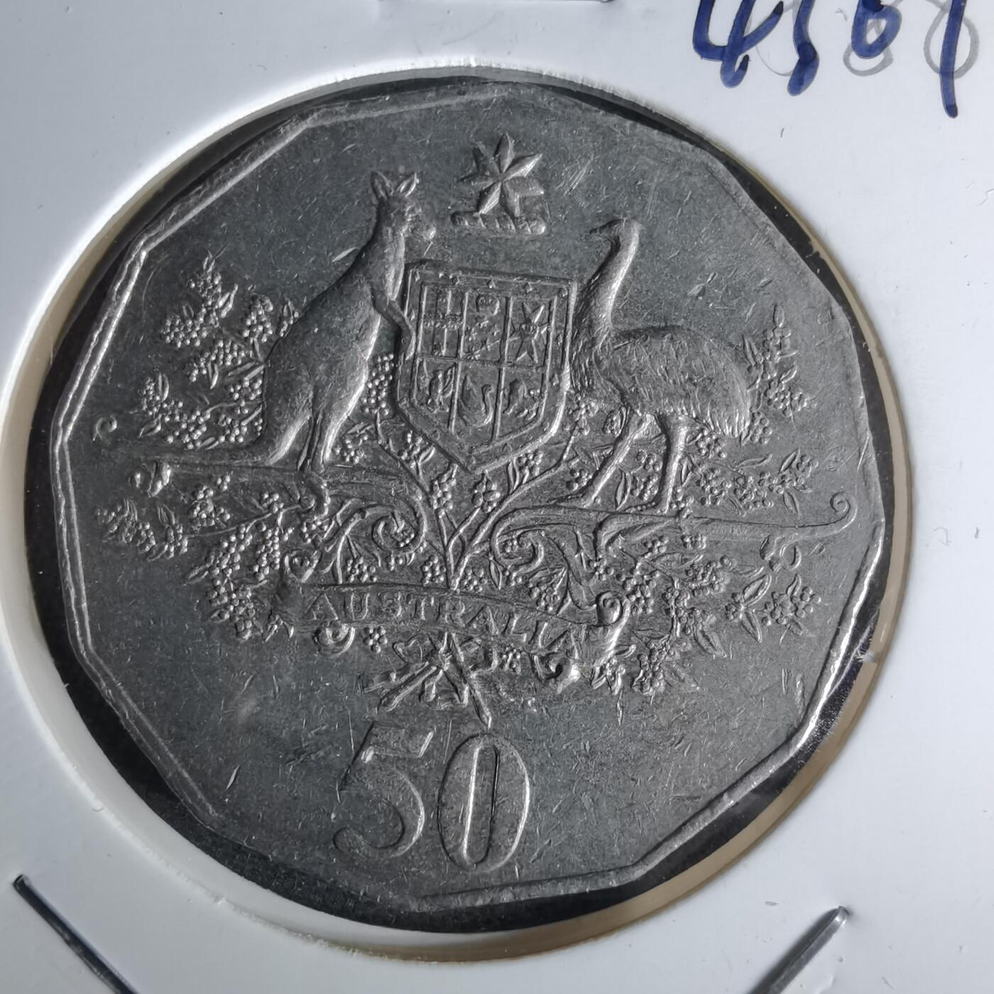 沼泽如烟--第1043场 澳大利亚2001年50分纪念币