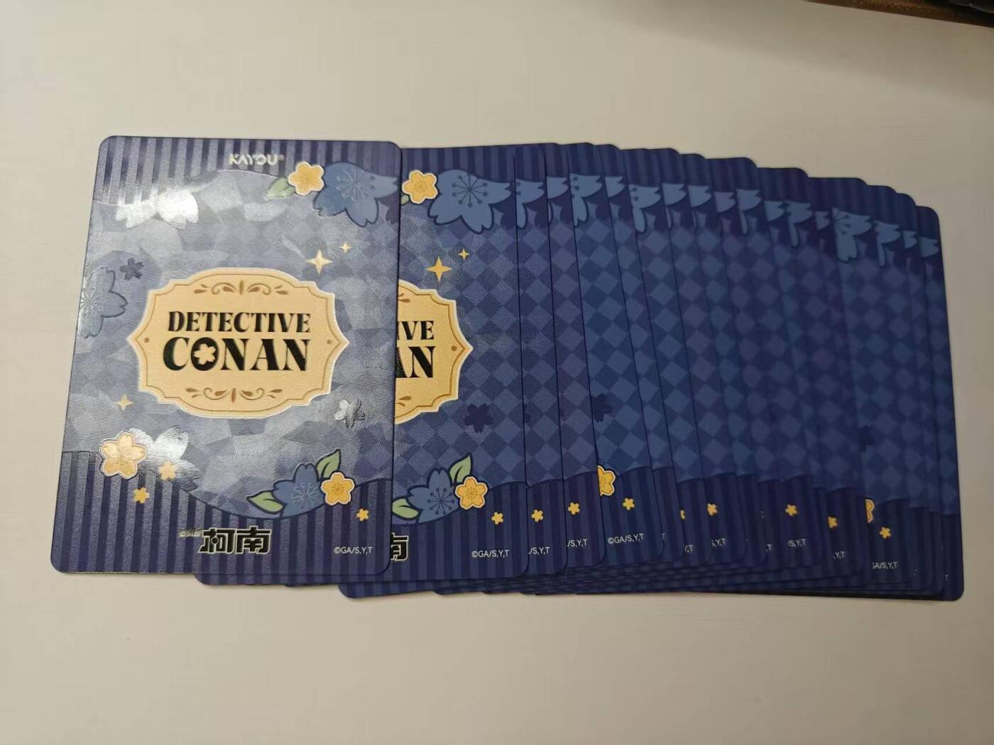 龙虎卡牌-八一场（满200元包邮，无佣金，每周六结拍，欢迎送拍） 18张全  卡游柯南 SSR 一套 