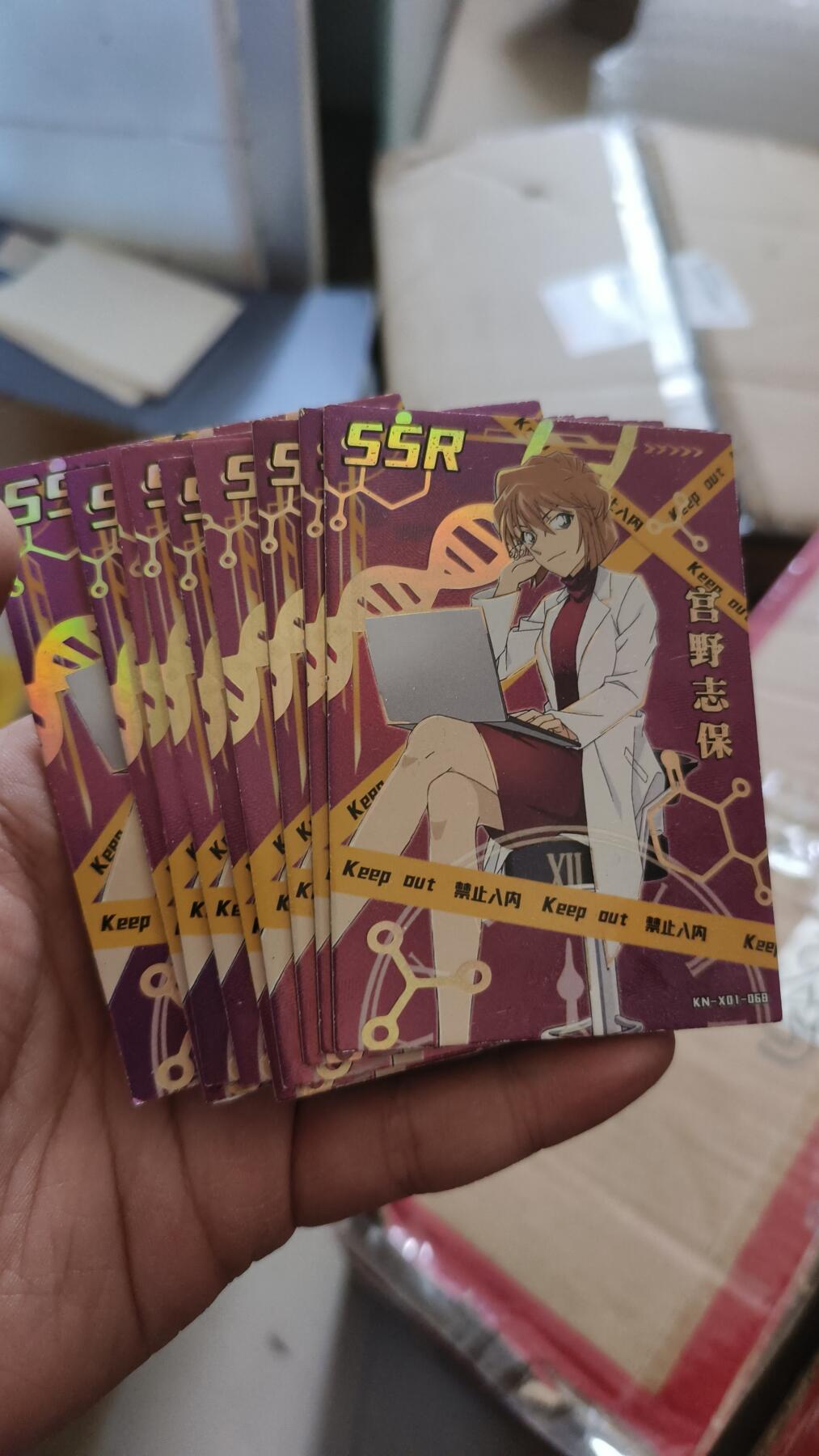 霸总卡牌第四期 日版柯南宫野志保SSR×9