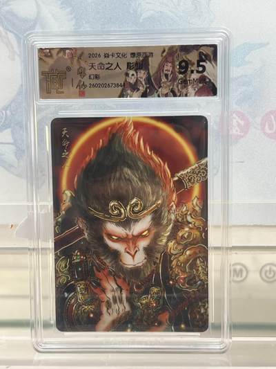 麦趣喜第四场 新品尝鲜专场 (4月2号周四晚上22点截拍，专注买家市场，福利拉满)  - 焱卡西游4 天命人 幻彩 9.5