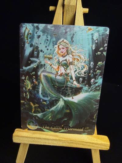 奇点卡牌限时专场 无佣金  所有卡牌独家赞助 部分卡牌支持多宫 流拍商品会循环上架 禁止小号扛价 拒绝套路 部分卡牌设有底价 大家放心拍！祝各位卡牌大佬名流身体健康！ - 奇点卡牌 美人鱼粗闪