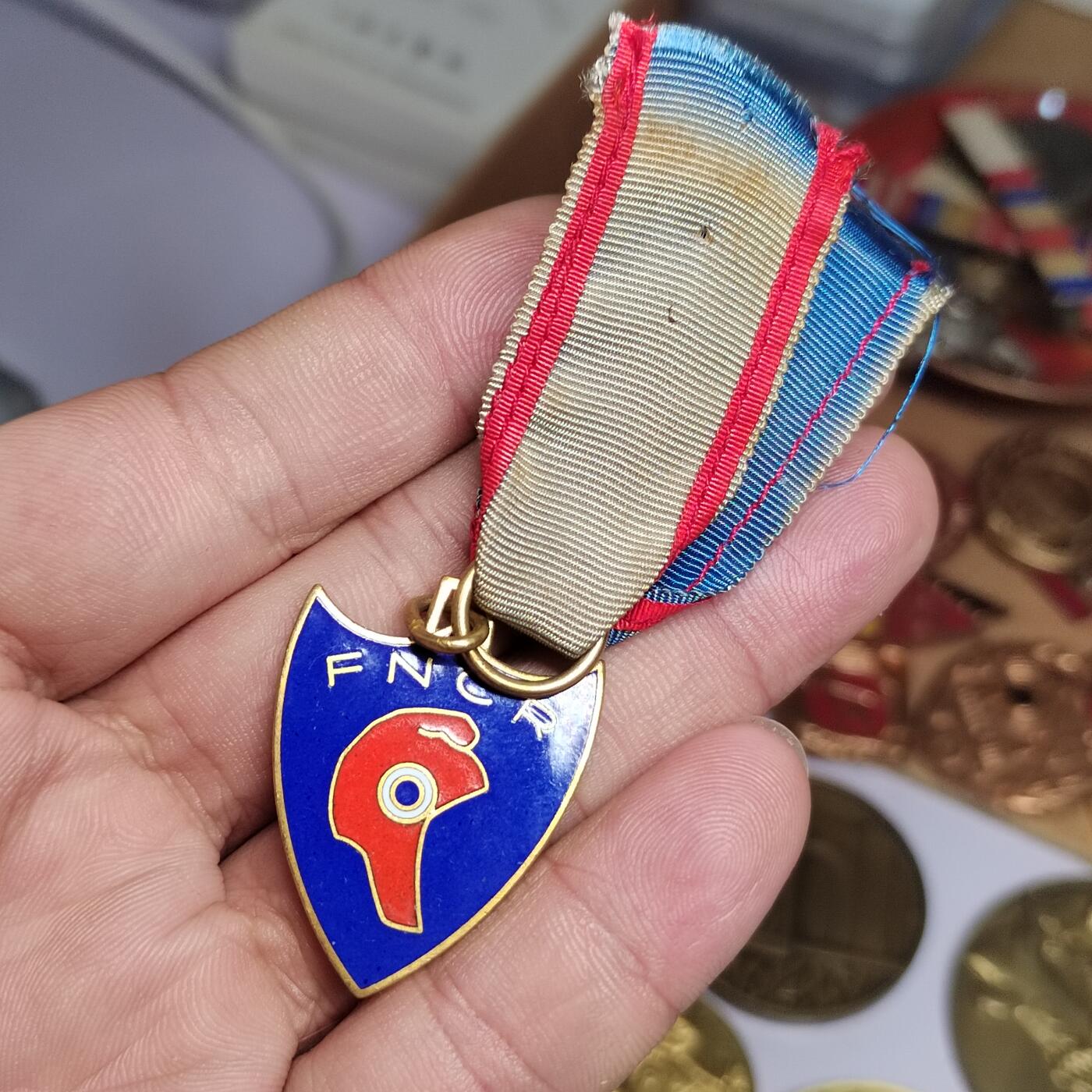 PCAI钱币  3-796 纪念章 钱币小专场 法国全国战斗人员章