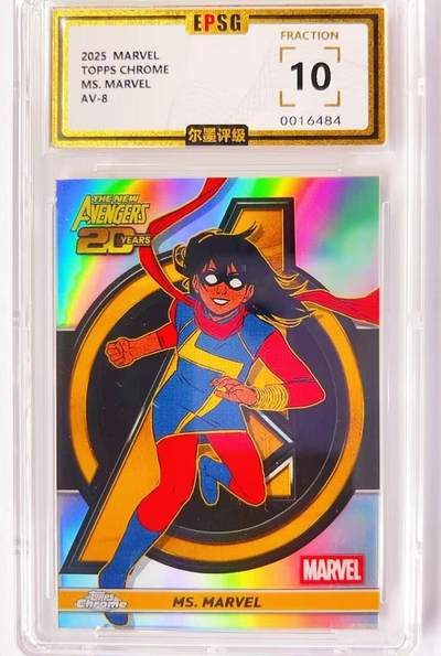 马年 第二期（持续收拍，送拍联系我哦） - 【特卡】2025年Topps Chrome系列漫威收藏卡，惊奇女士