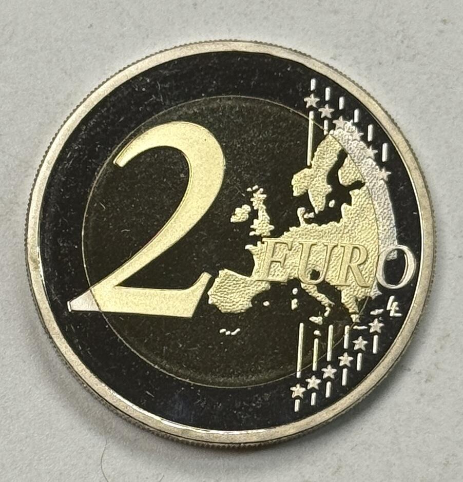 S&S Numismatic世界钱币-拍卖 第125期  德国2008年 汉堡州-圣米迦勒教堂 2欧元双色纪念币 精制