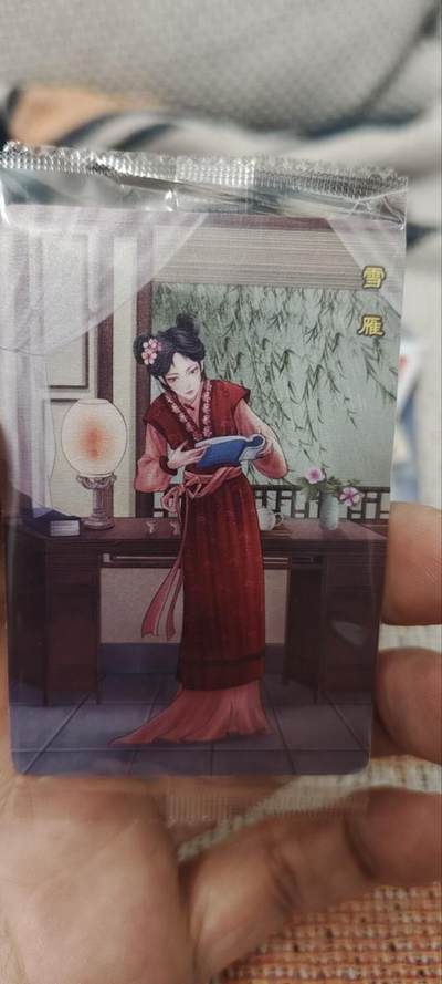 秋原瞳的小店第四十期——青梅时节雨纷纷，牧童遥指杏花村 - 小浣熊干脆面30周年对子号——雪雁