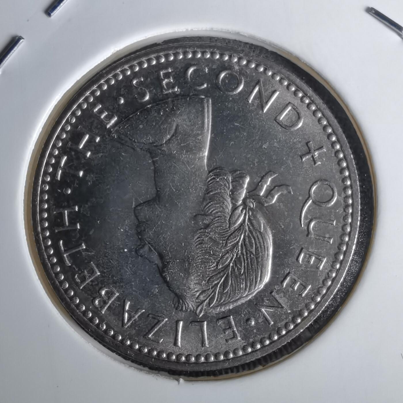 沼泽如烟--第1043场 新西兰1965年1先令