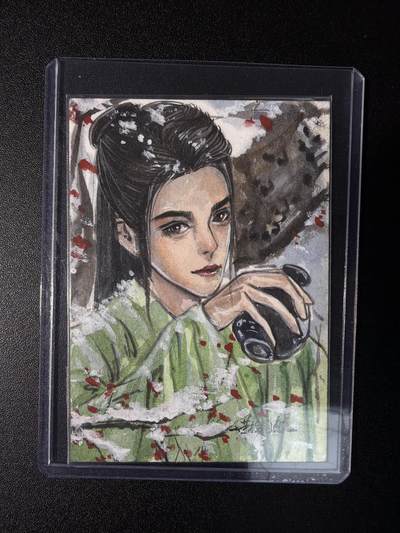 NO.29 好又多金牌大场，每周一站式配齐，方便凑单！（卖家送拍0抽成！周6晚9点截拍！） - 【1/1手绘卡】画师栗子 江湖再见