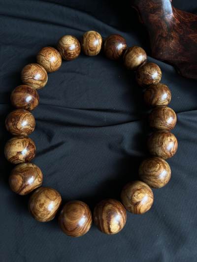 零元拍：对眼海南黄花梨满花鬼眼荧光3.0X18颗豪华大手持，手串 - 零元拍：对眼海南黄花梨满花鬼眼荧光3.0X18颗豪华大手持，手串