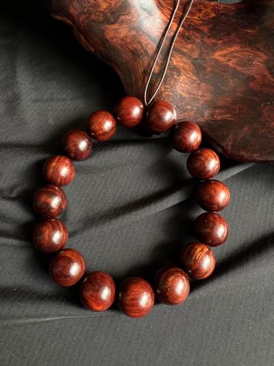 零元拍：小叶紫檀 1.5手串。妥妥的高油高密，檀香宜人 - 零元拍：小叶紫檀 1.5手串。妥妥的高油高密，檀香宜人