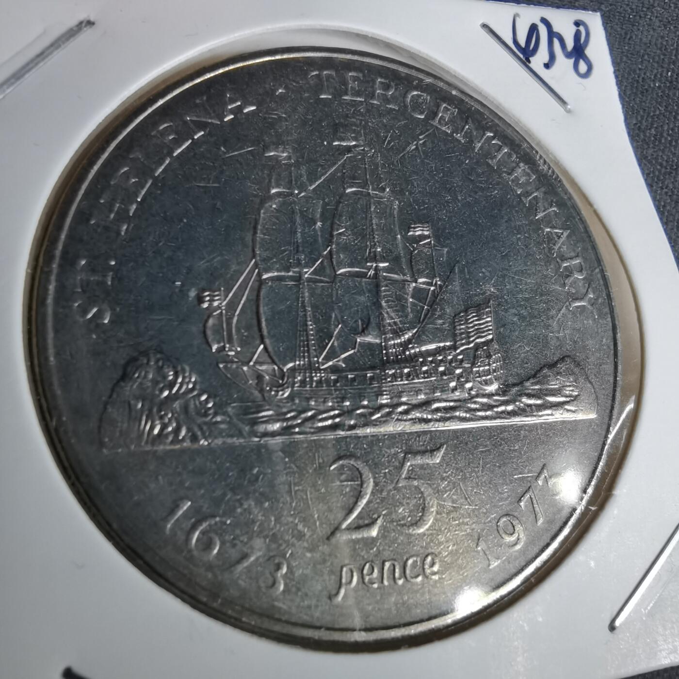 沼泽如烟--第1043场 圣赫勒拿1977年纪念币