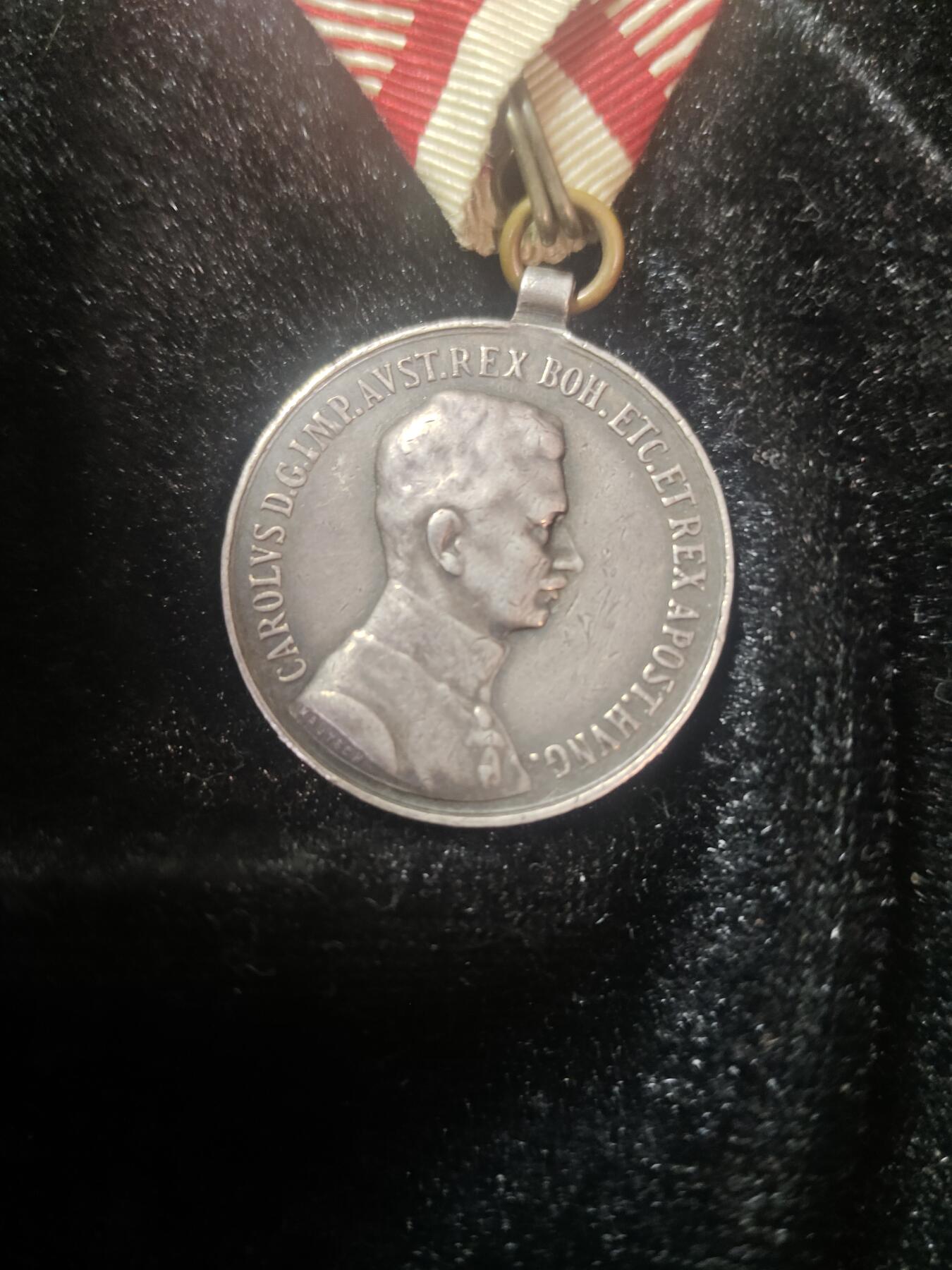 奥匈帝国银级勇敢奖章