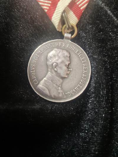 奥匈帝国银级勇敢奖章 - 奥匈帝国银级勇敢奖章