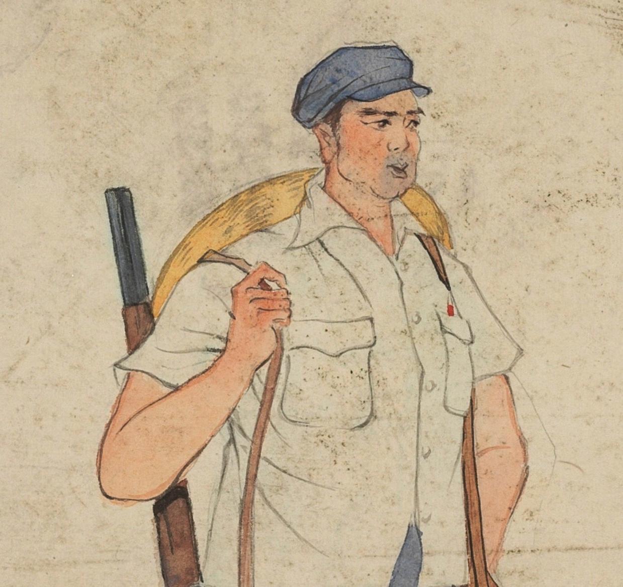 碧月说宝 近现代书画专场（六） 邢书记