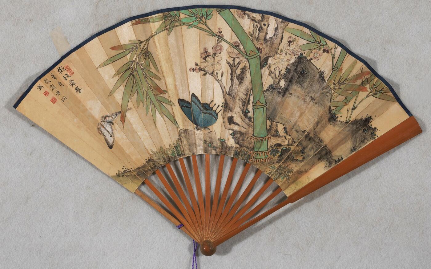 碧月说宝 近现代书画专场（七） 溥僴 梅竹双清