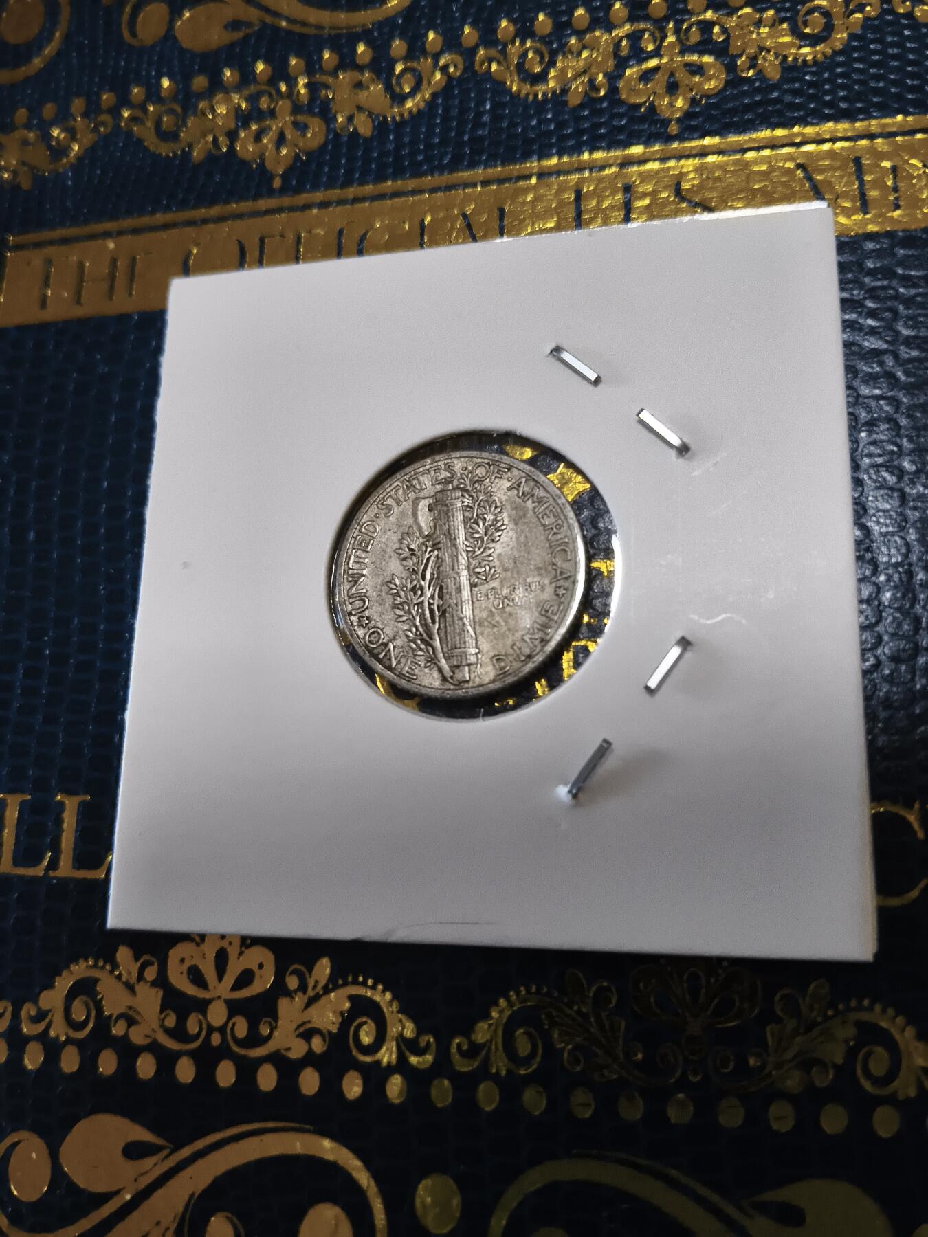 长老汇马年精选第十五场拍卖 1944美国小飞侠10分银币，2.5克900银（1）