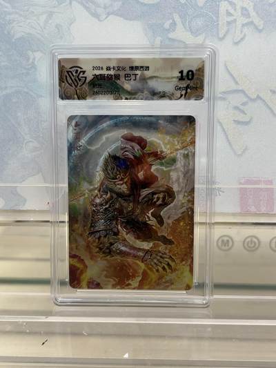 麦趣喜第四场 新品尝鲜专场 (4月2号周四晚上22点截拍，专注买家市场，福利拉满)  - 焱卡西游4 六耳猕猴 巴丁 折光 10G