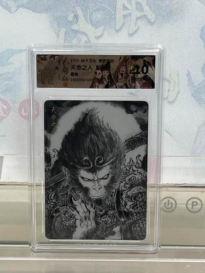 麦趣喜第四场 新品尝鲜专场 (4月2号周四晚上22点截拍，专注买家市场，福利拉满)  - 焱卡西游4 天命人 墨稿 10G