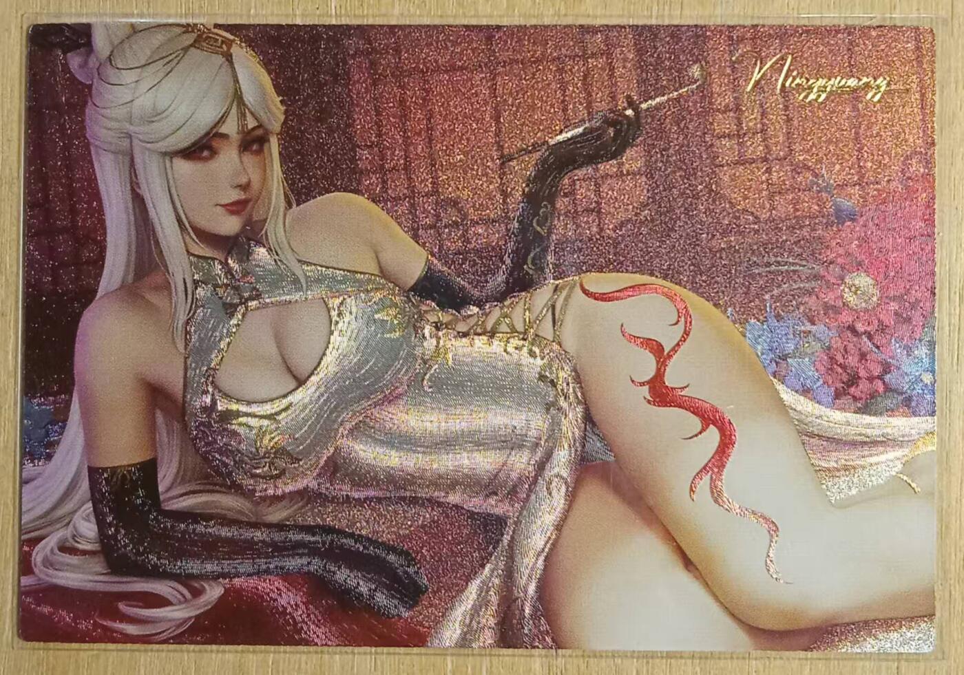 龙虎卡牌-八一场（满200元包邮，无佣金，每周六结拍，欢迎送拍） 粗闪 藏无缺卡牌 璇哥 凝光