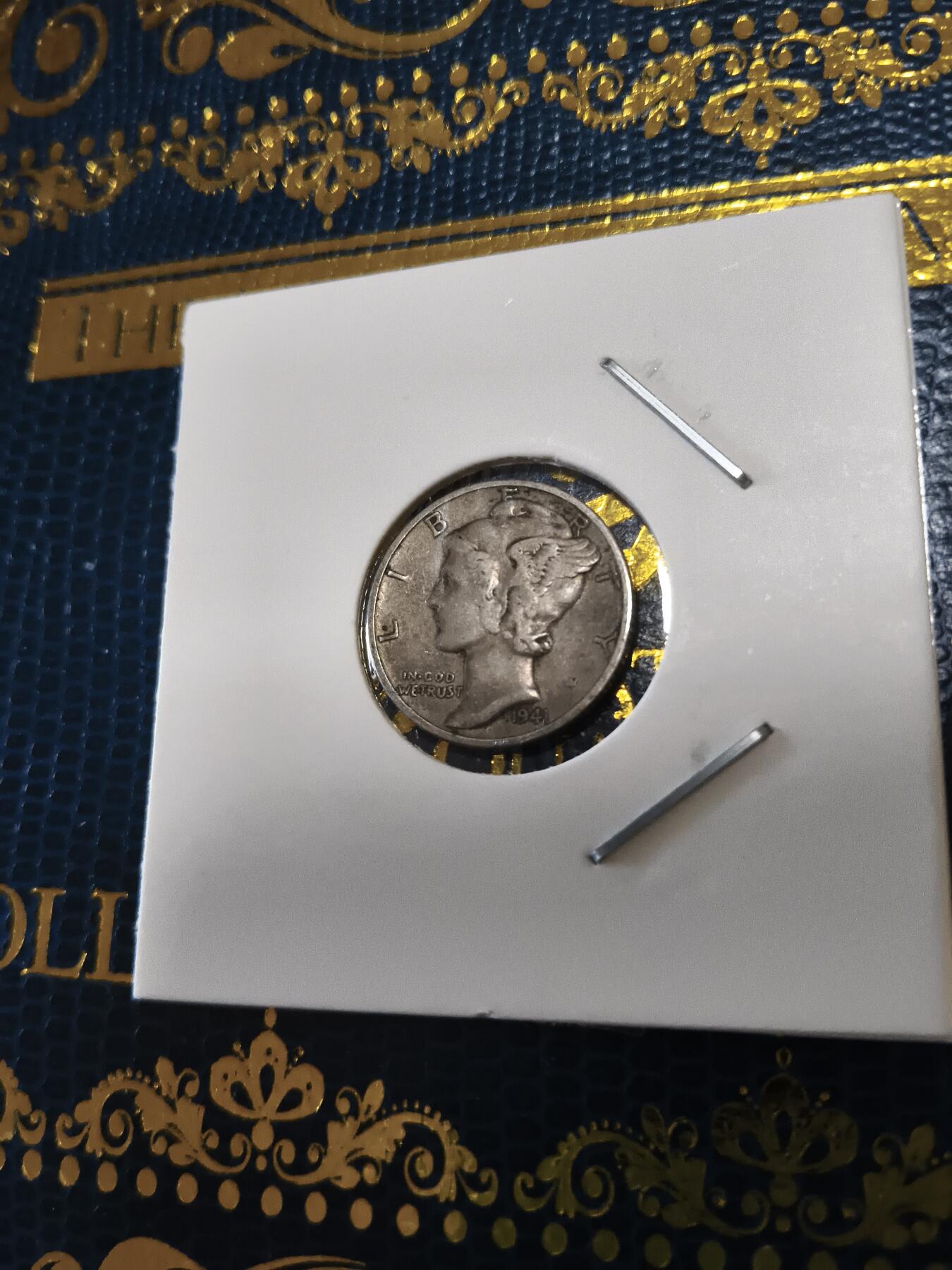 长老汇马年精选第十五场拍卖 1941美国小飞侠10分银币，2.5克900银