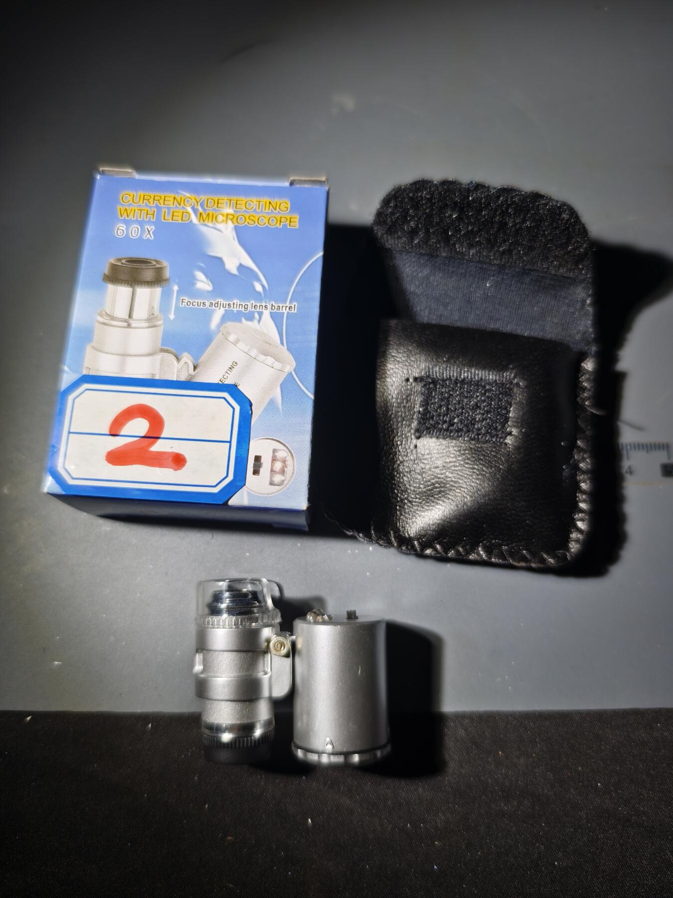 124期新疆红钱粟特钱币丝路钱币专场 60倍放大镜