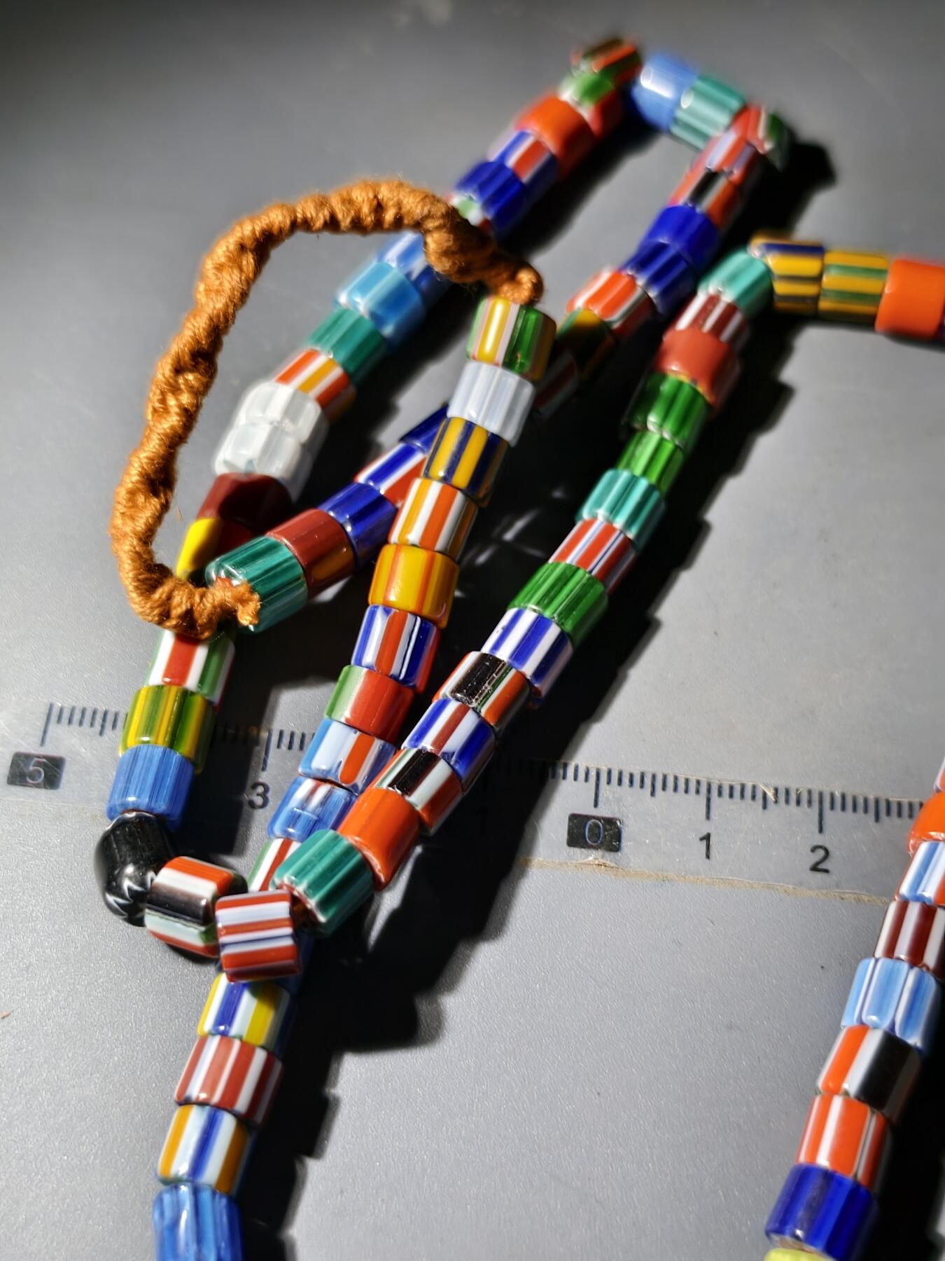 124期新疆红钱粟特钱币丝路钱币专场 琉璃串