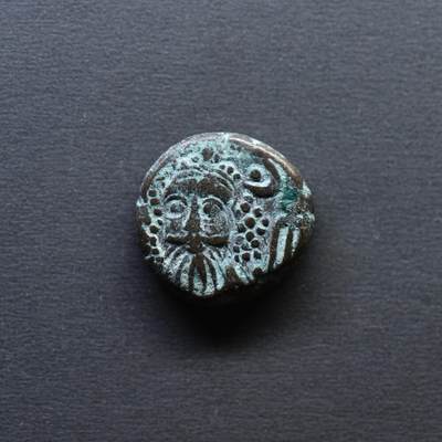 【良泉】4月16日【西方古代打制币】拍卖108件 - 公元1世纪【埃兰】奥罗德斯一世（卡姆纳斯基尔）铜币，3.46克