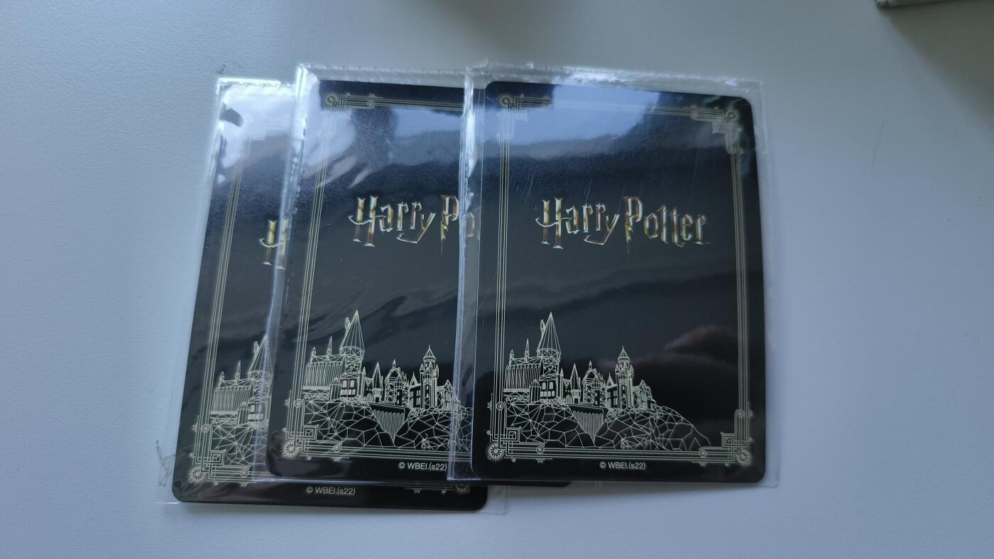 霸总卡牌第四期 卡游哈利波特PR獾×3