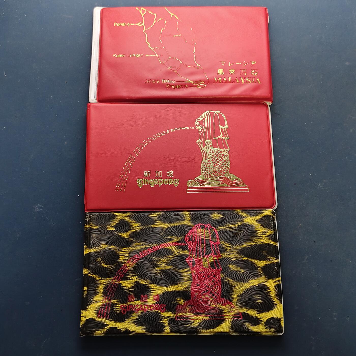 【全场包邮】纯粹捡漏拍517场 【批量】新加坡+马来西亚+印度尼西亚旅游套币6组3套