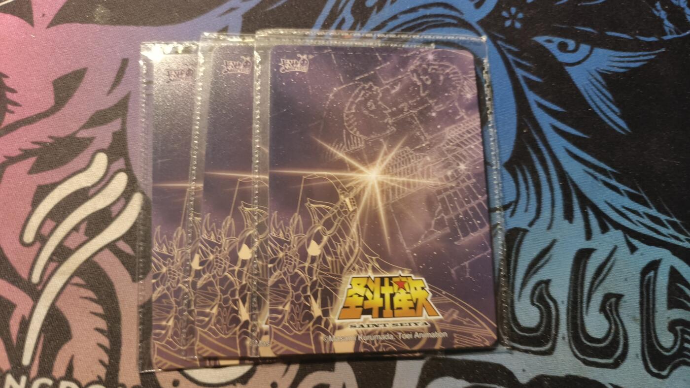 霸总卡牌第四期 卡游圣斗士星矢PR×3