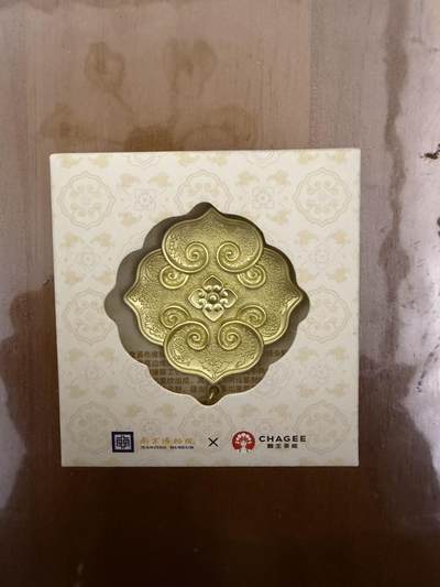 麦趣喜第五场   (4月10号周五晚上22点截拍，专注买家市场，福利拉满)  - 南京博物馆 联名冰箱贴 金莲绽放