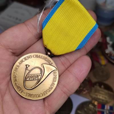 PCAI钱币  3-796 纪念章 钱币小专场 - 法国纪念章  军乐