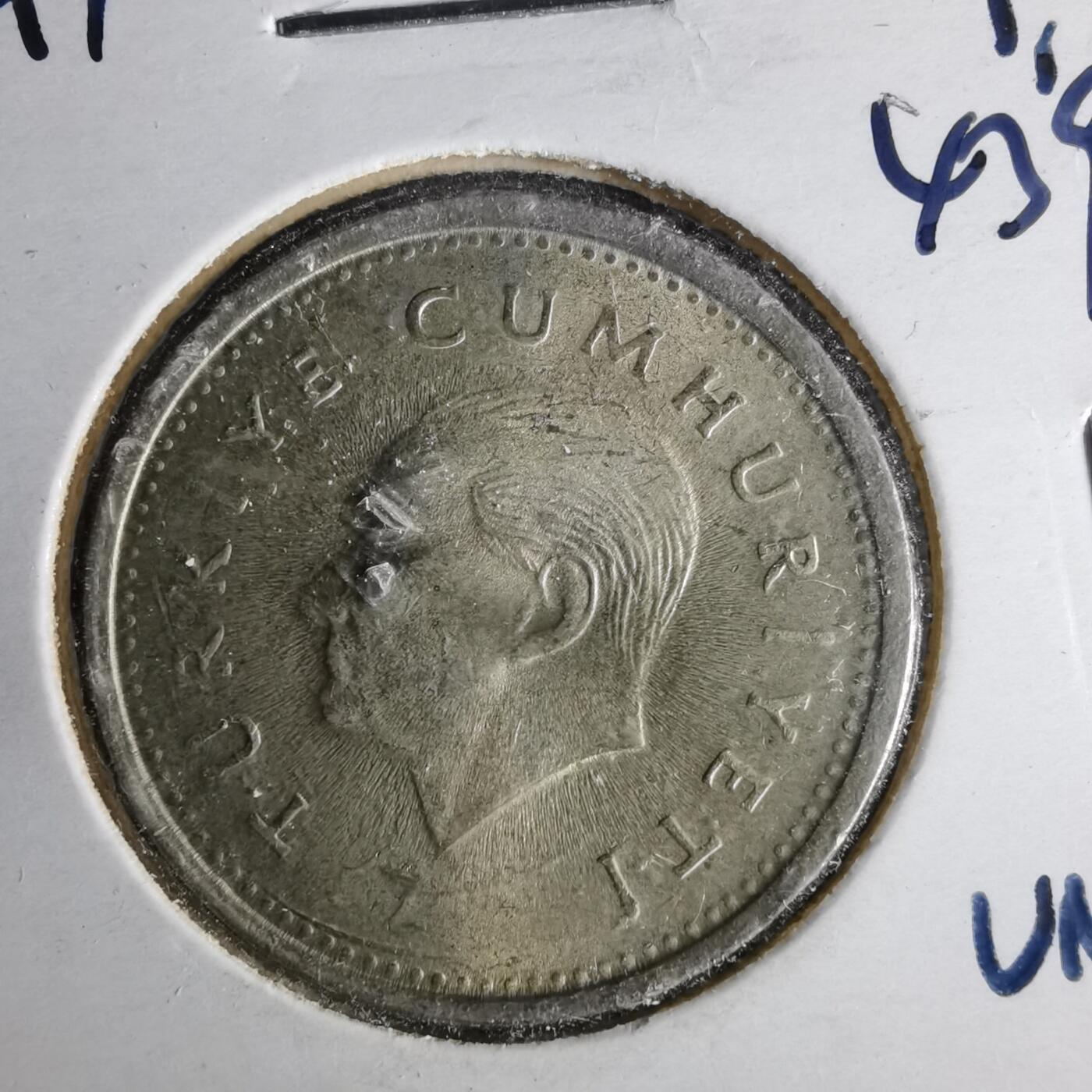 沼泽如烟--第1043场 土耳其1991年1000里拉