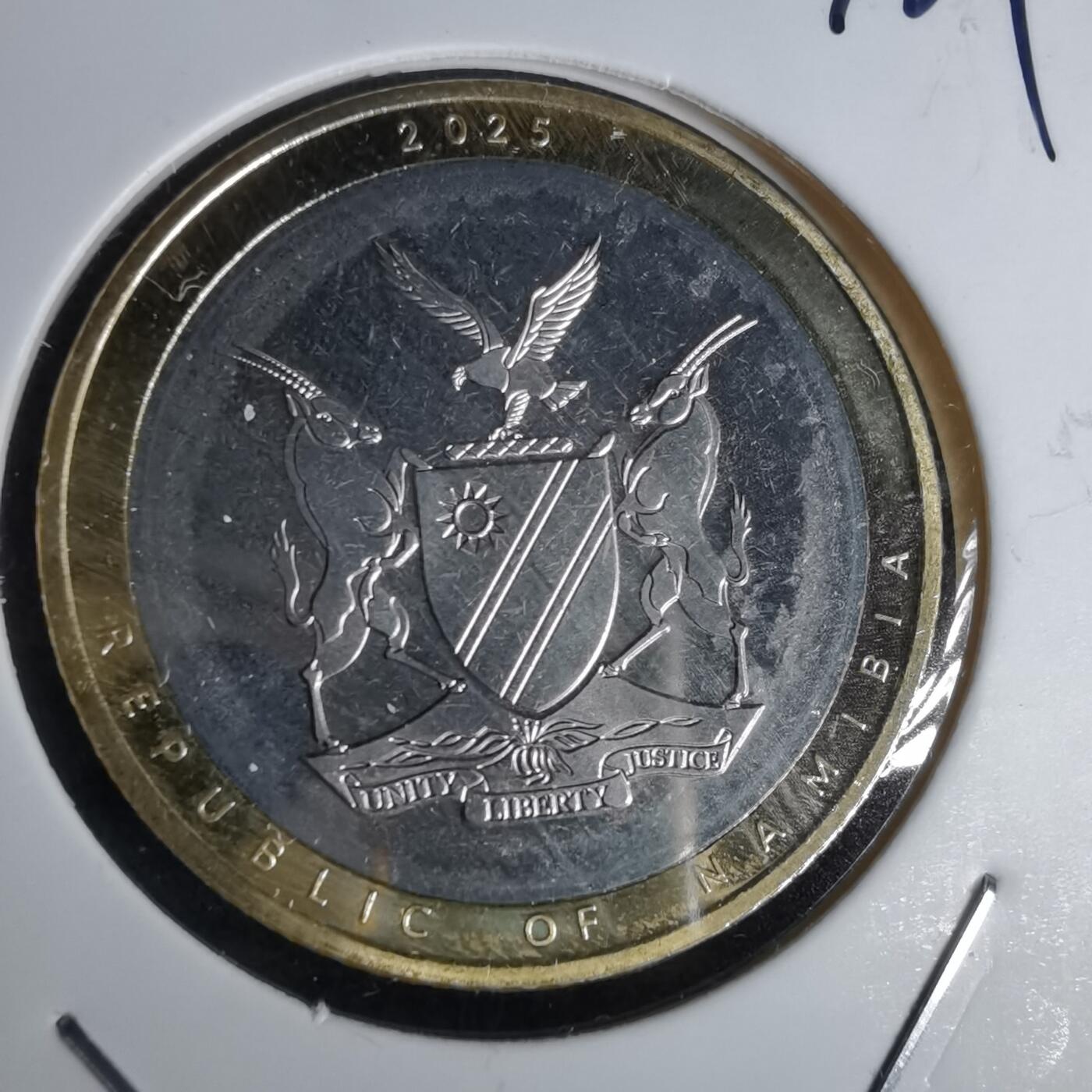 沼泽如烟--第1043场 纳米比亚2025年5比索