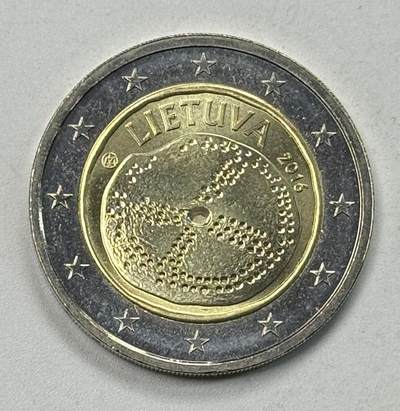 S&S Numismatic世界钱币-拍卖 第125期  - 立陶宛2016年 波罗的海文化 2欧元双色纪念币
