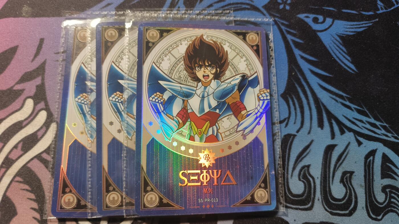 霸总卡牌第四期 卡游圣斗士星矢PR×3