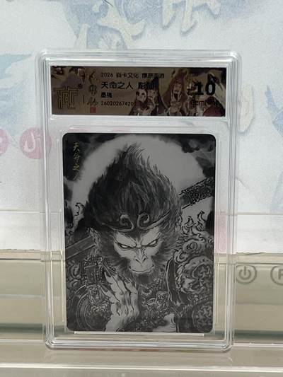 麦趣喜第四场 新品尝鲜专场 (4月2号周四晚上22点截拍，专注买家市场，福利拉满)  - 焱卡西游4 天命人 墨稿 10G