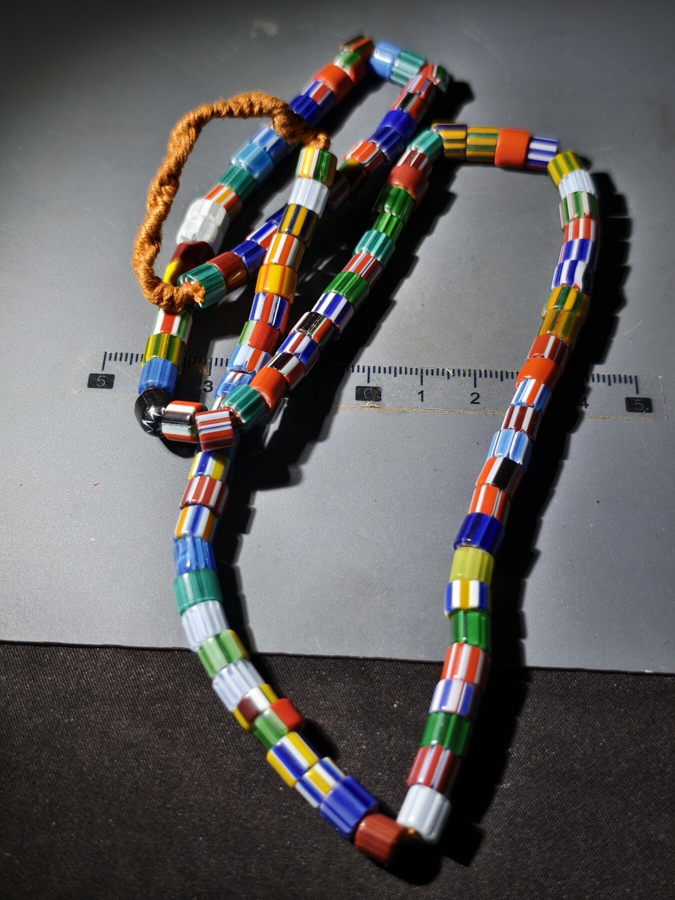 124期新疆红钱粟特钱币丝路钱币专场 琉璃串