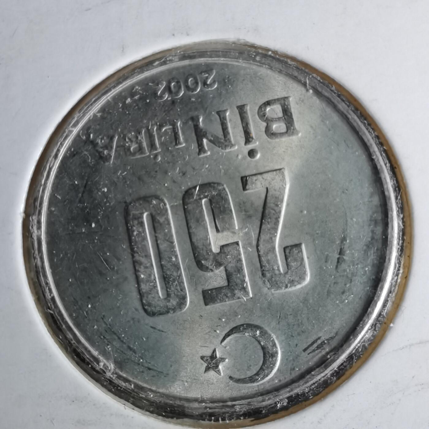 沼泽如烟--第1043场 土耳其2020年25万里拉