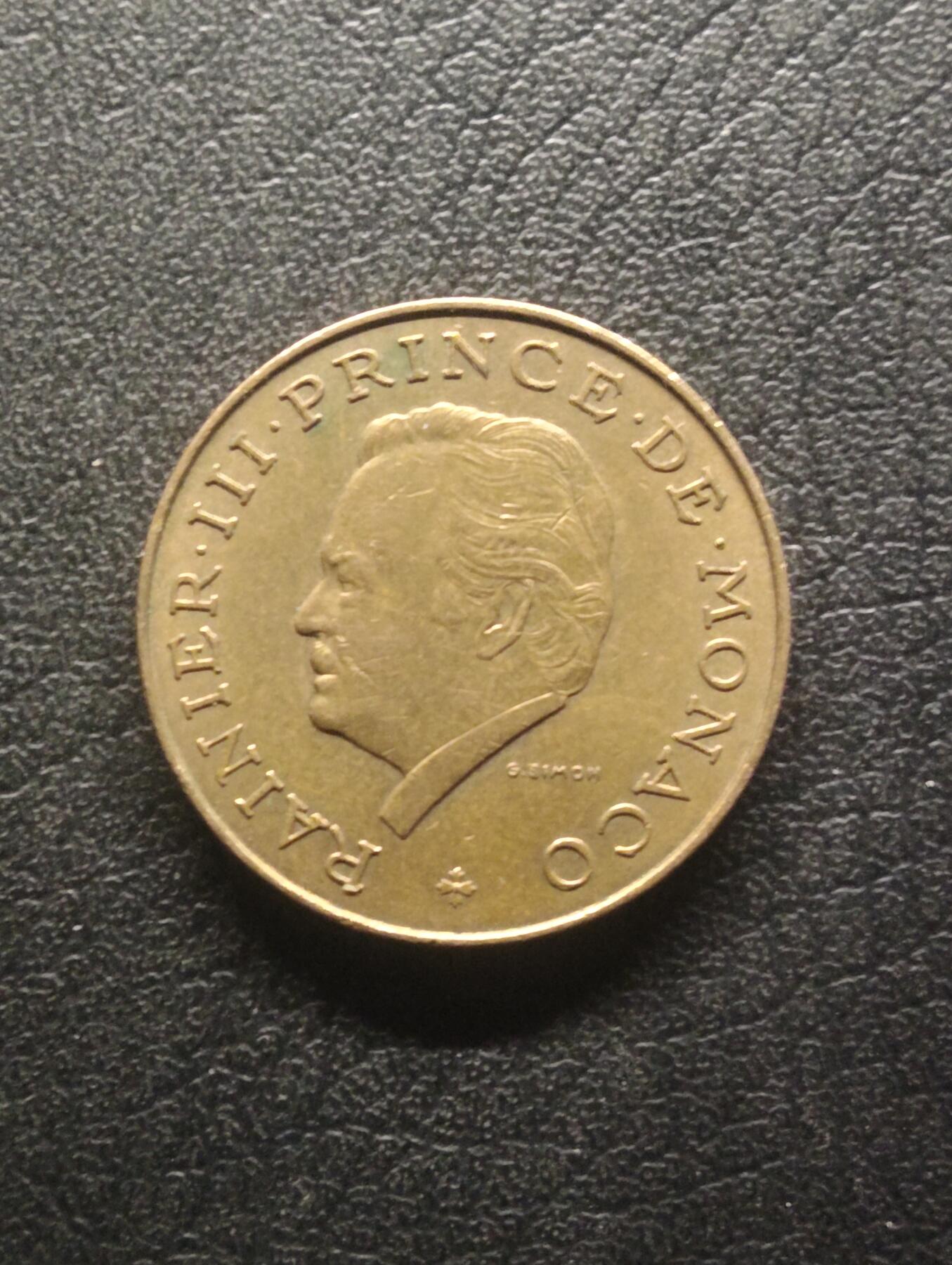 荟藏特别场次第十四期——“社长的硬币堆” 摩纳哥1982年10法郎 拉尼尔三世大公 带光 稀有品种