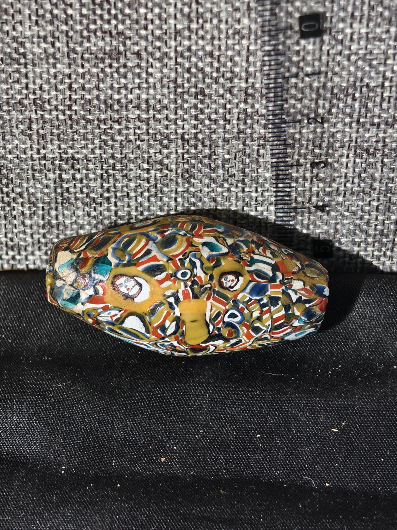 124期新疆红钱粟特钱币丝路钱币专场 琉璃珠子