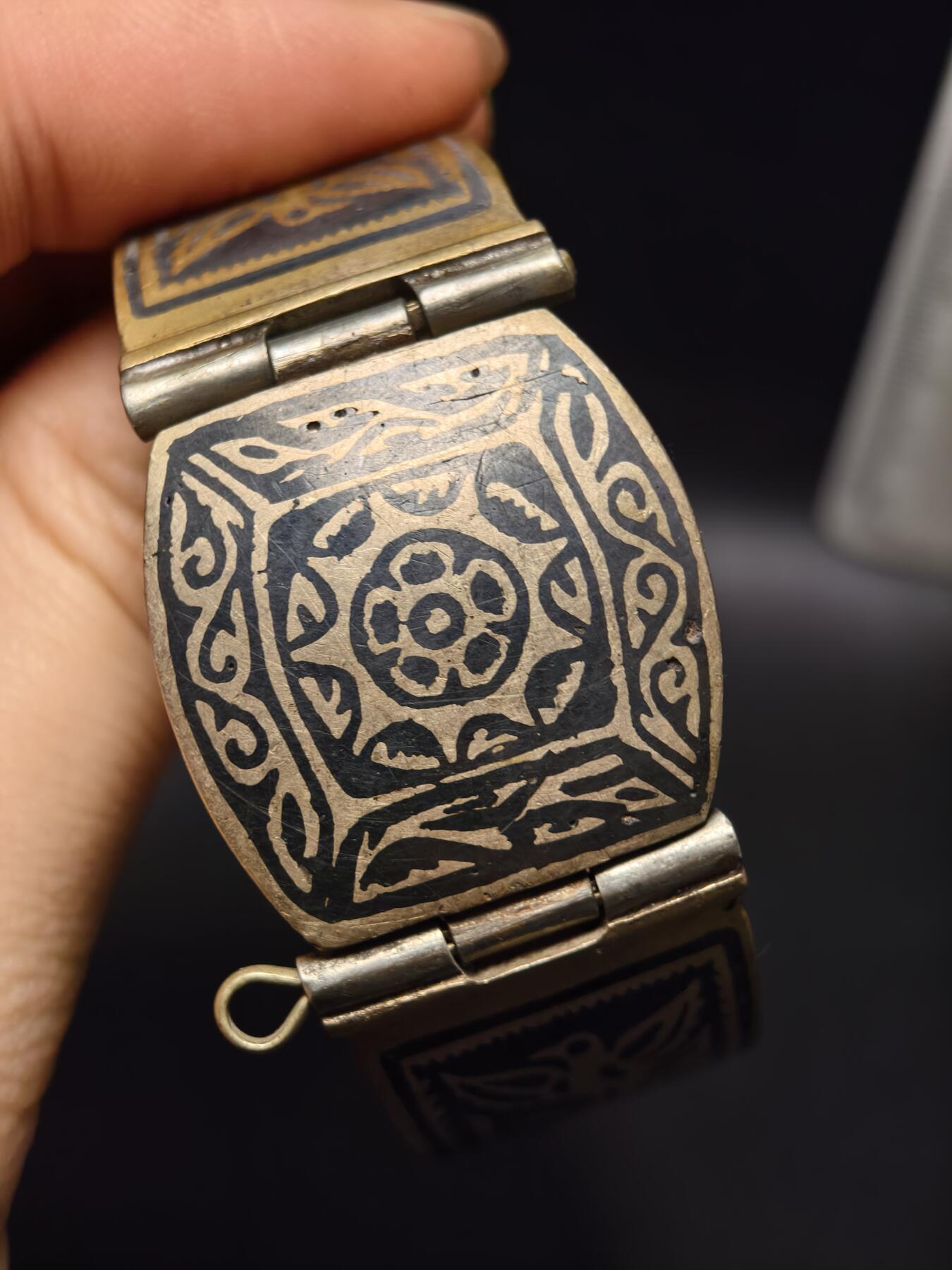 124期新疆红钱粟特钱币丝路钱币专场 手镯