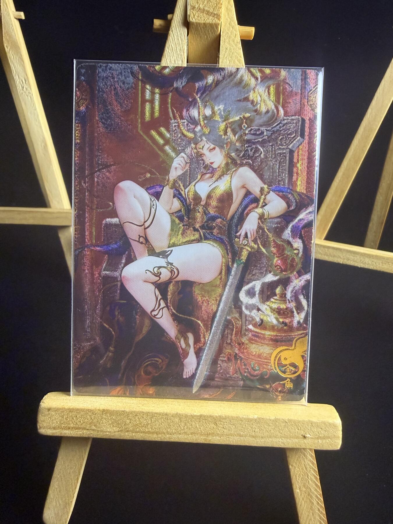 奇点卡牌限时专场 无佣金  所有卡牌独家赞助 部分卡牌支持多宫 流拍商品会循环上架 禁止小号扛价 拒绝套路 部分卡牌设有底价 大家放心拍！祝各位卡牌大佬名流身体健康！ 奇点卡牌 宗Rich 兑换卡 金角大王粗闪