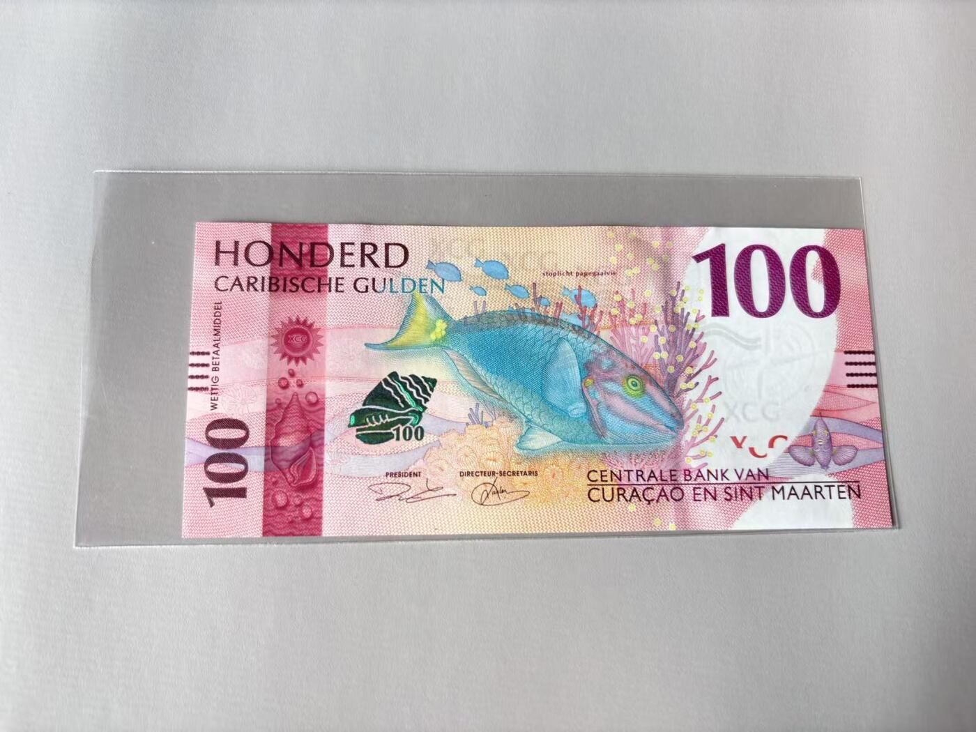 【Blue Auction】世界纸币精拍第803期——18级TOP拍卖/信誉/品质/专业/高效💫 库拉索 2025年100盾 全新UNC