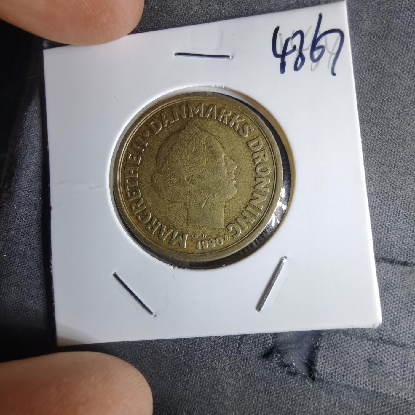 沼泽如烟--第1043场 丹麦1990年20克朗