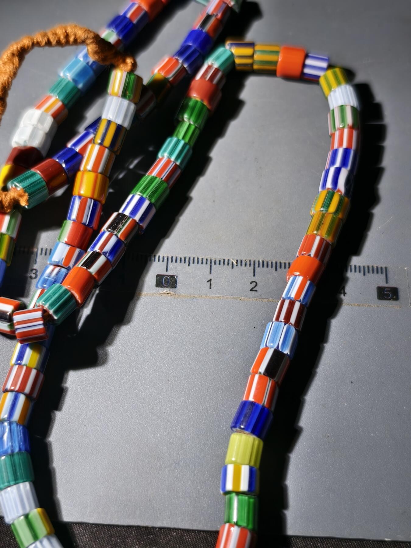 124期新疆红钱粟特钱币丝路钱币专场 琉璃串