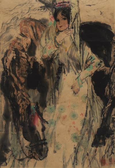 碧月说宝 近现代书画专场（七） - 石齐 小鹰