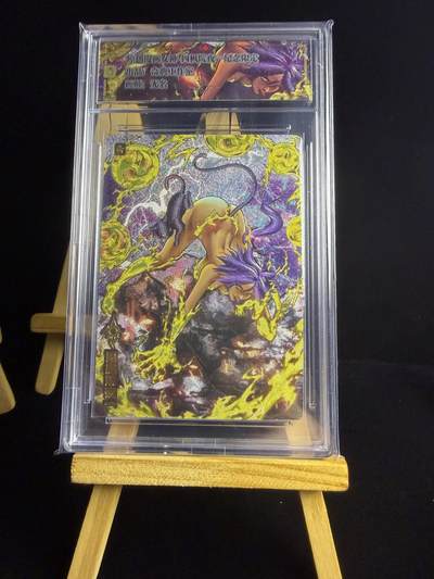 奇点卡牌限时专场 无佣金  所有卡牌独家赞助 部分卡牌支持多宫 流拍商品会循环上架 禁止小号扛价 拒绝套路 部分卡牌设有底价 大家放心拍！祝各位卡牌大佬名流身体健康！ - 奇点卡牌 原创 夜一粗闪卡砖