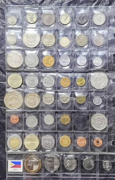 北京马甸外国币专卖第149期，外国币专场，陆续上拍，欢迎关注 - 菲律宾46枚不重复