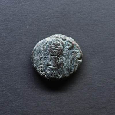 【良泉】4月16日【西方古代打制币】拍卖108件 - 公元1-2世纪【埃兰】弗拉特斯铜币，3.58克
