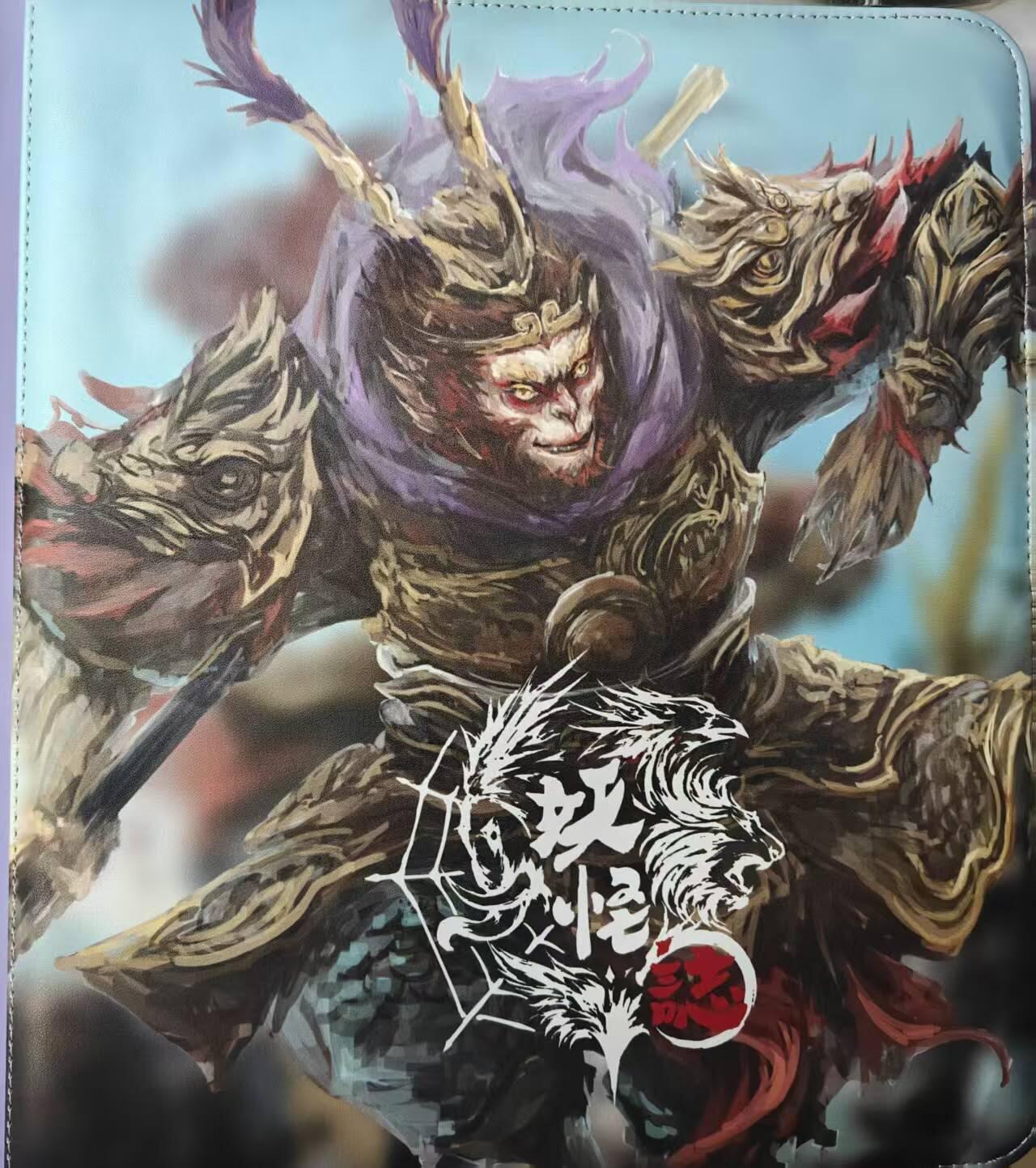 龙虎卡牌-八一场（满200元包邮，无佣金，每周六结拍，欢迎送拍） 【卡册】雕星妖怪志主题九宫拉链卡册 (含卡页)